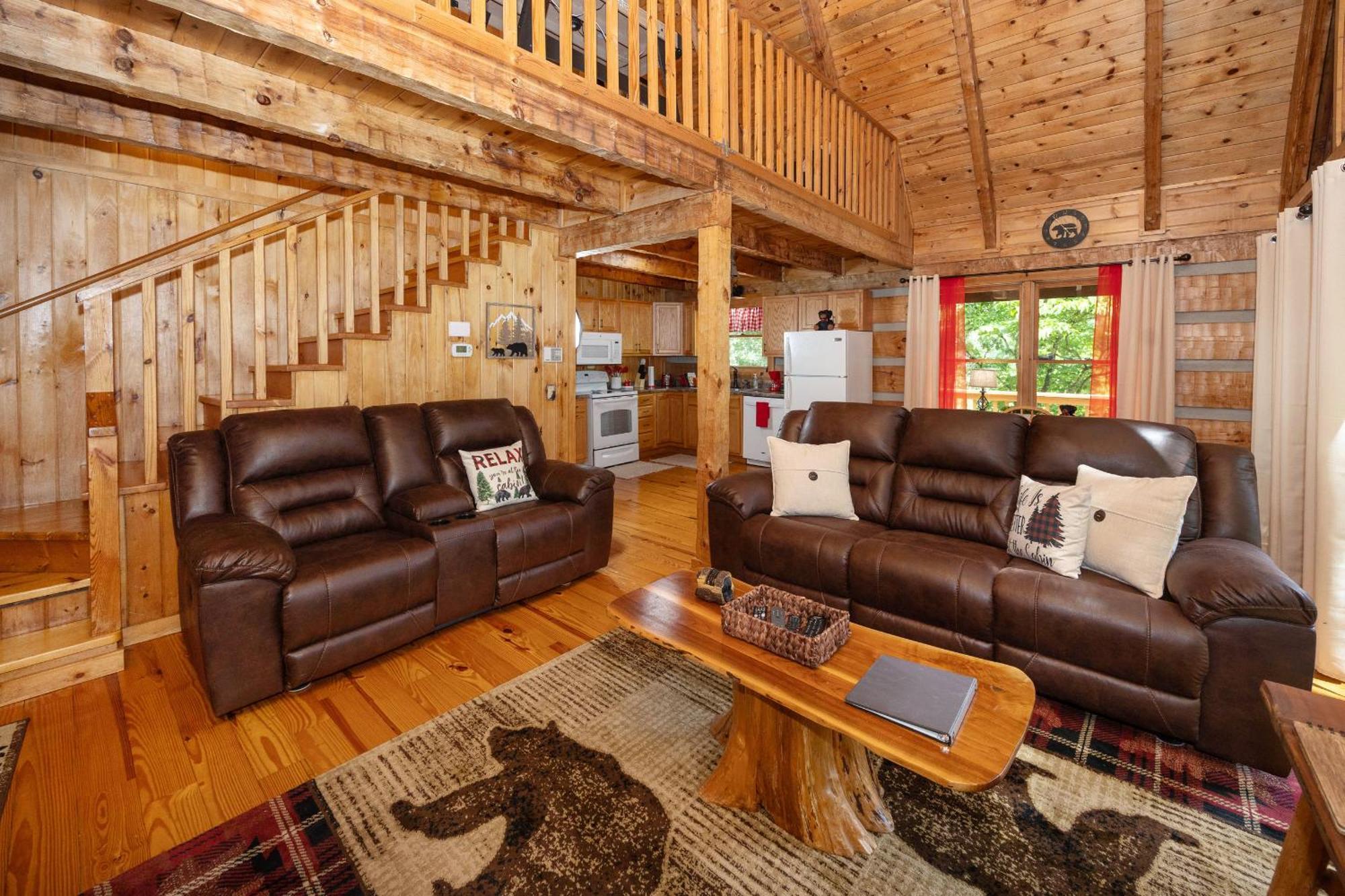 Вилла Yoli Bear Hideaway Севьервилл Экстерьер фото