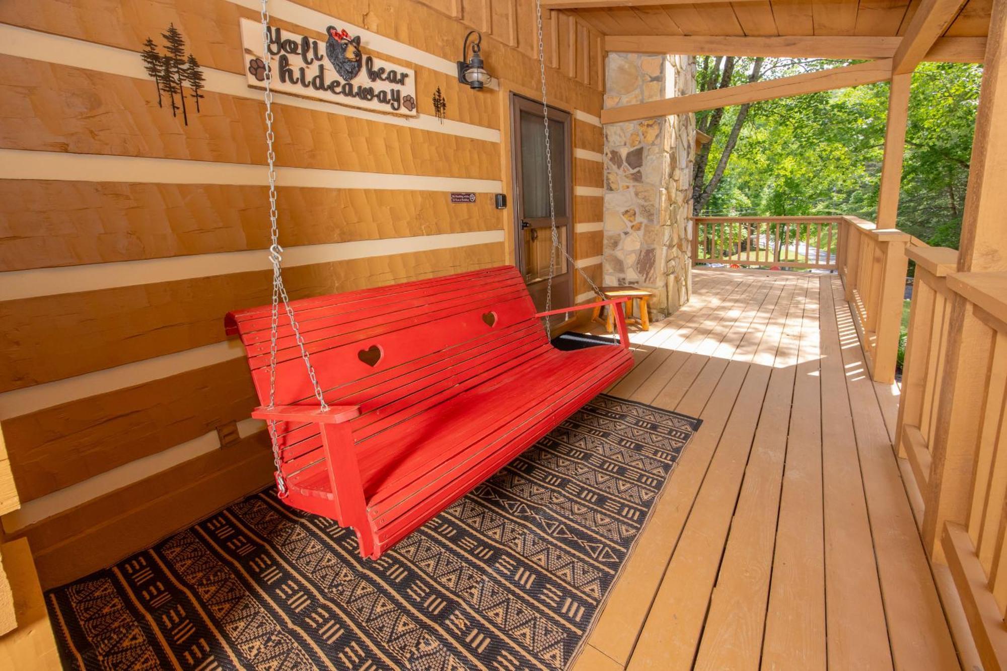 Вилла Yoli Bear Hideaway Севьервилл Экстерьер фото
