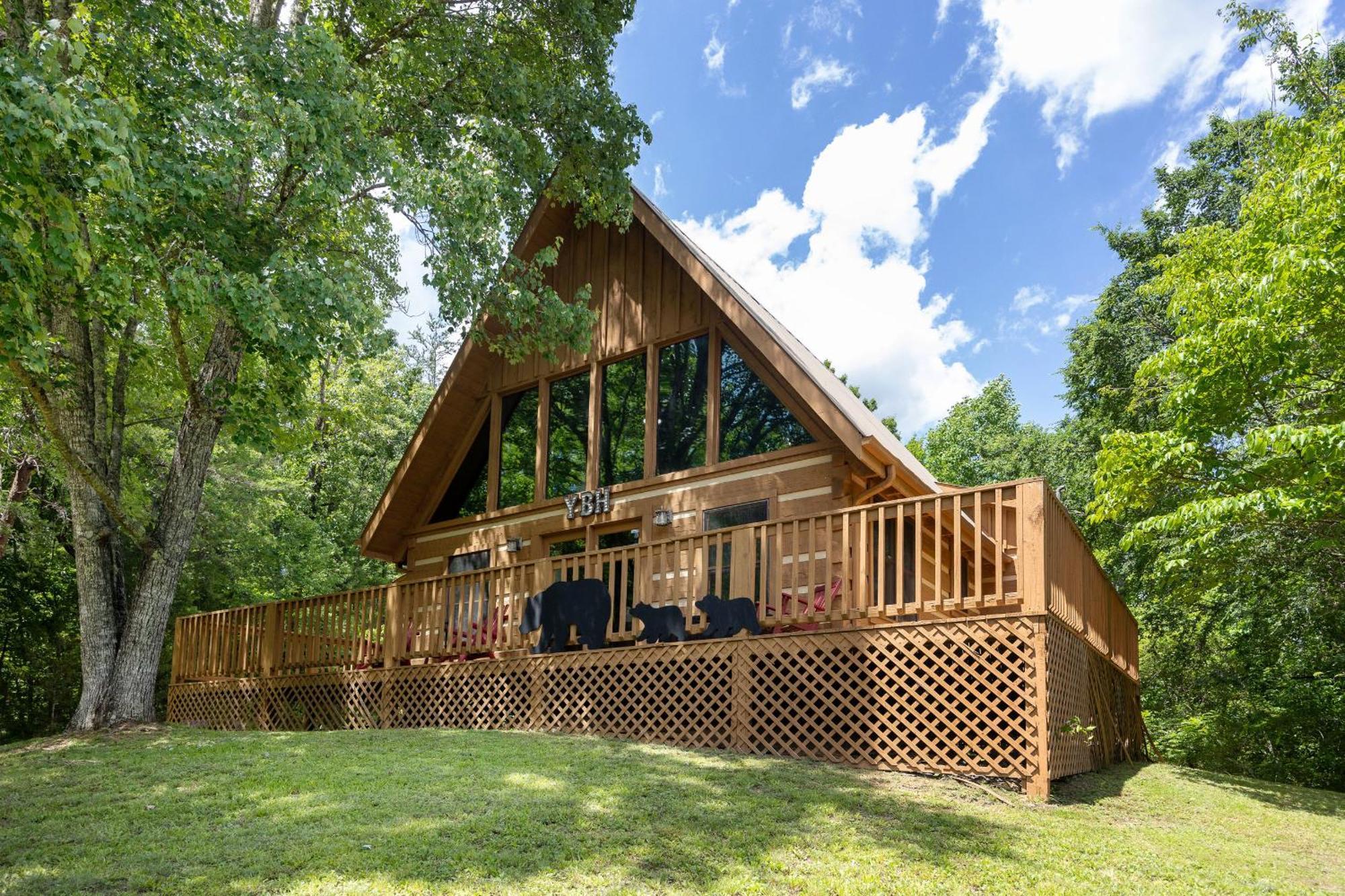 Вилла Yoli Bear Hideaway Севьервилл Экстерьер фото
